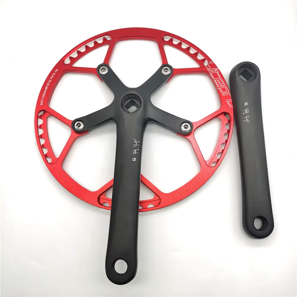 Pédalier 130BCD pour vélo pliant Bromsilice, pédalier pour 3Sixty Pike