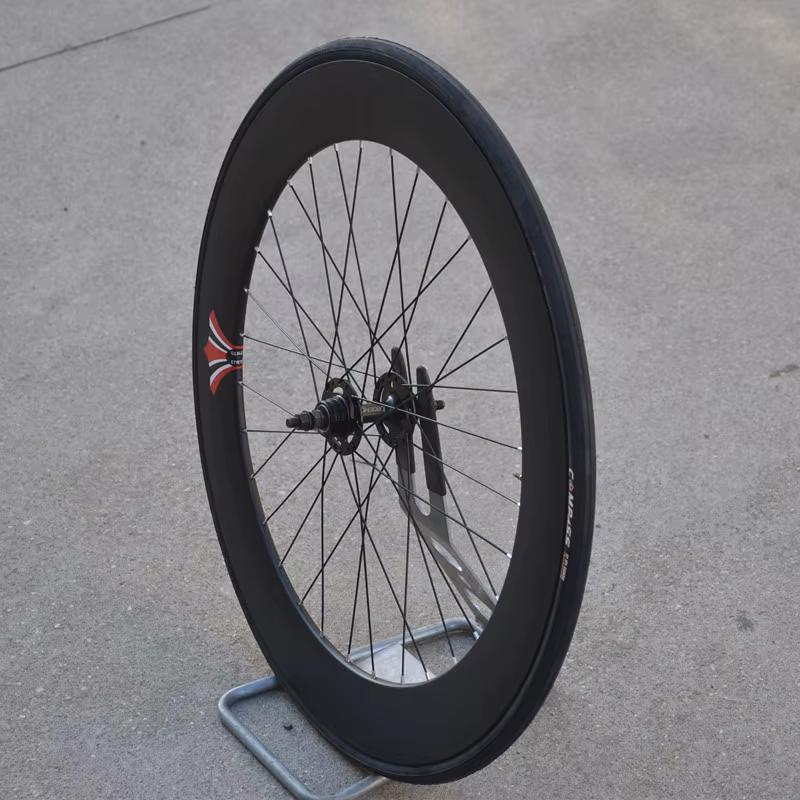 Roues de vélo de course à pignon fixe en alliage d'aluminium, 70MM, 700C