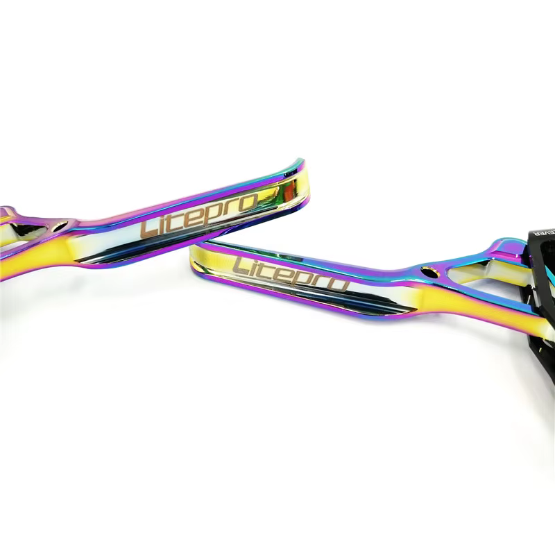 Litepro ultime levier de frein de vélo placage de titane coloré vtt