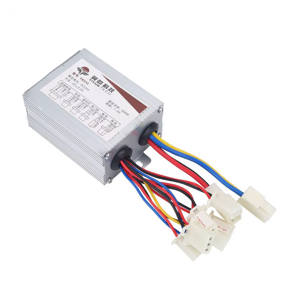 Contrôleur de moteur de vélo électrique 24V/36V/48V 250W/350W/500W/800W DC