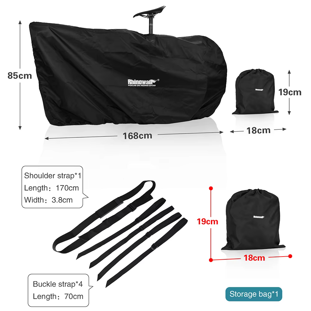 Rhinowalk 2023 VTT sac de transport pour 27.5 pouces Portable vélo vélo vtt 700C voyage vélo accessoires Sport de plein air