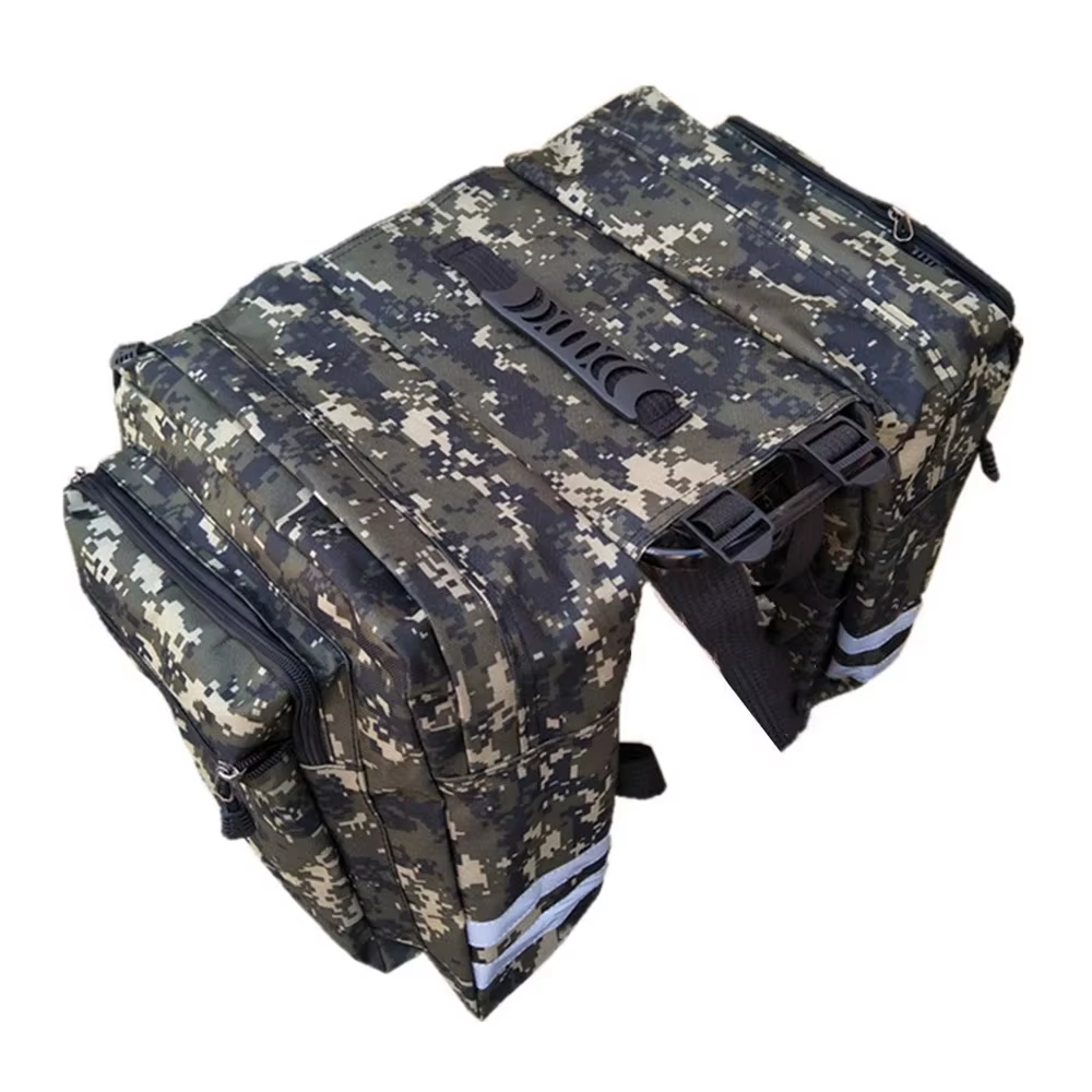 Sacs de coffre camouflage 2 en 1 pour vélo de route de montagne