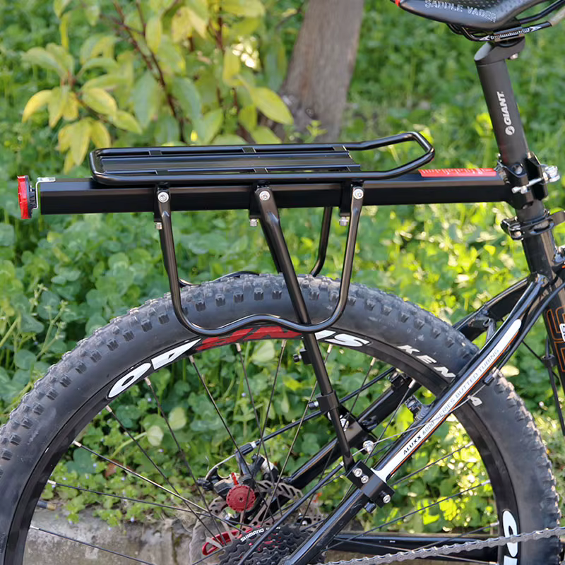 Deemount porte-bagages de vélo Cargo support arrière étagère sac de cyclisme