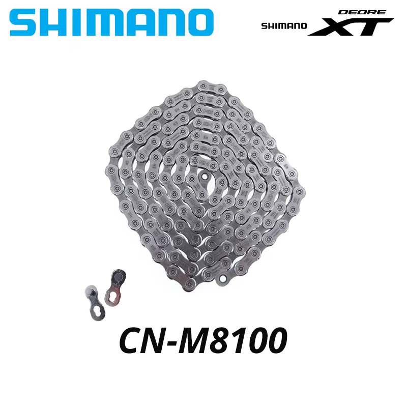 SHIMANO DEORE SLX XT XTR M6100 M7100 M8100 M9100 chaîne à 12 vitesses pour vélo de montagne 12S pièces de vtt actuelles avec lien rapide