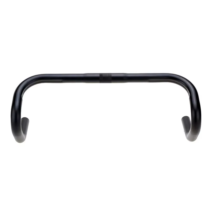 Guidon incurvé pour vélo de route en alliage d'aluminium 25.4x420mm