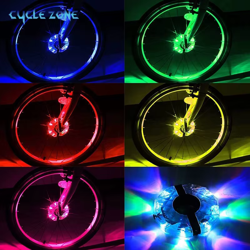 Lumière de rayon de vélo