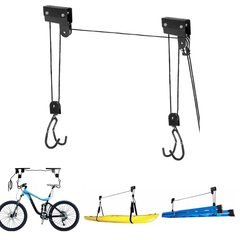 Système de levage de vélo au plafond