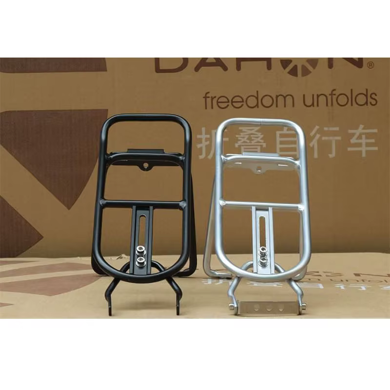Porte-bagages arrière en alliage d'aluminium pour vélo pliant