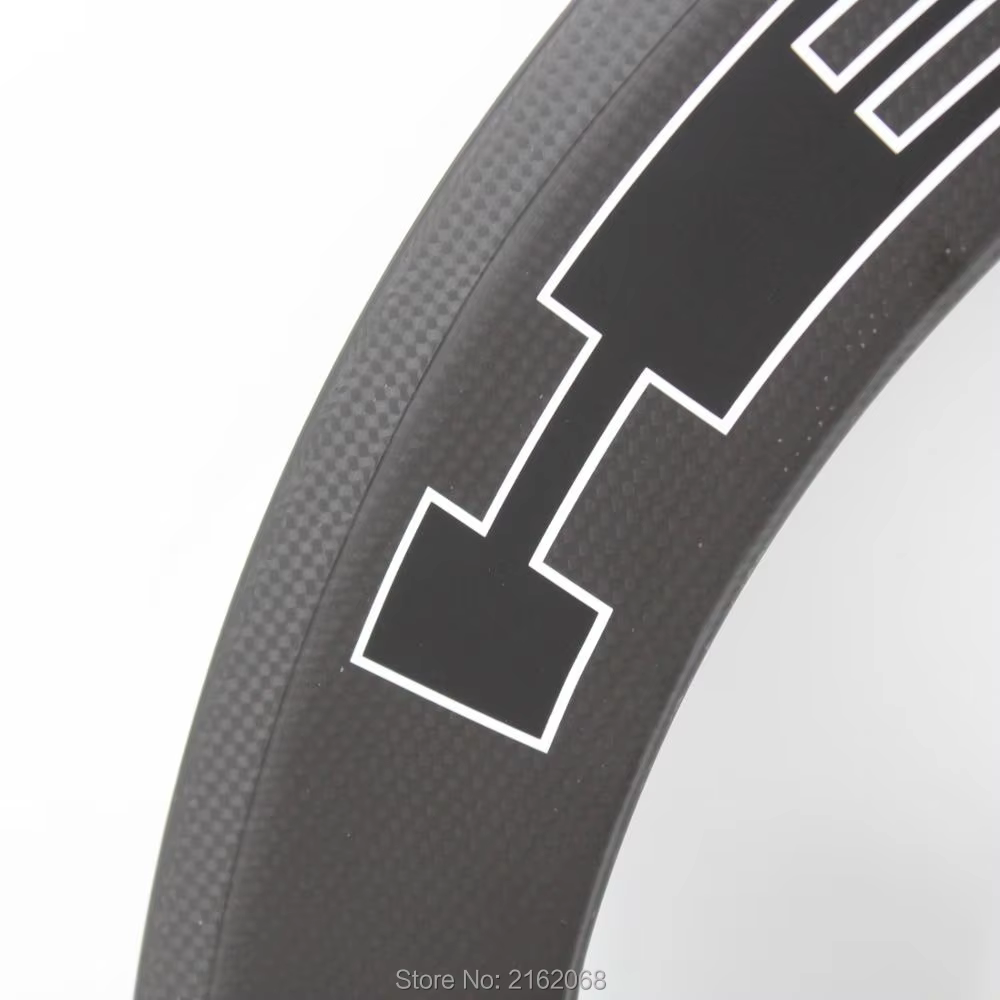 Roues de vélo tout en carbone 700C à 3 rayons, mat 3K, pneu tubulaire