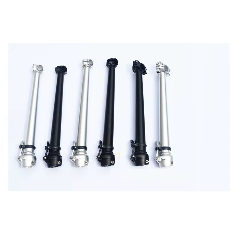 Tube de tige de vélo pliable 25.4mm 28.6mm 412mm, Double clou/dégagement rapide, 21.5cm 29cm 33cm 37cm 40cm, prix spécial
