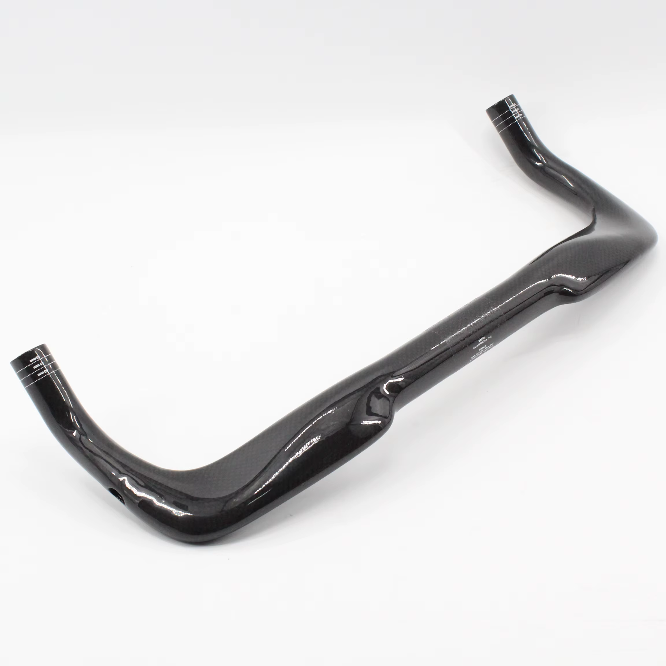 Nouveau guidon de vélo de route en carbone 3K
