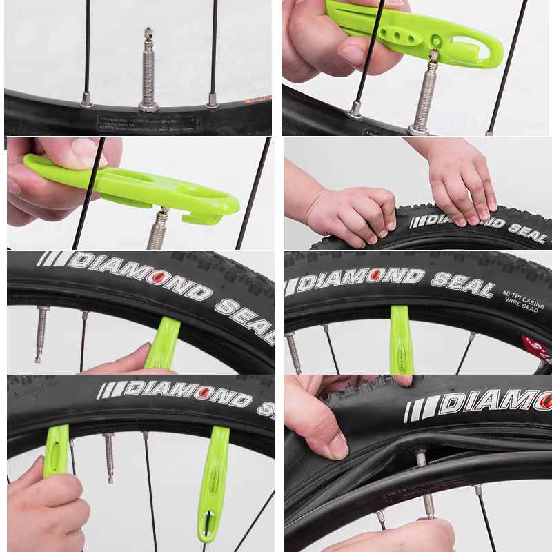 ROCKBROS vélo vélo pneu de vélo levier ultraléger POM vtt roue de vélo réparation pneu trousse à outils ensemble vélo vélo accessoires