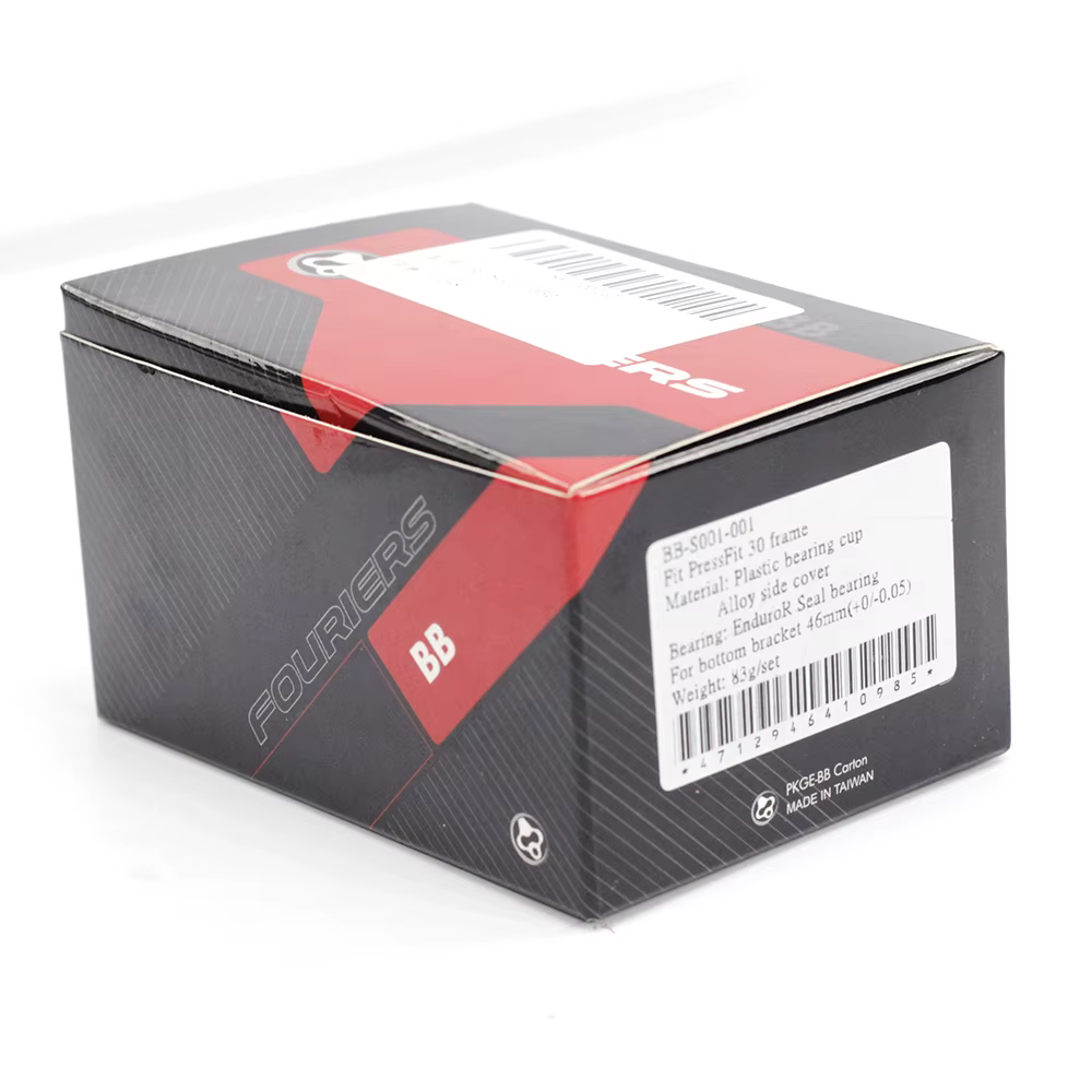 Fouriers Road Bottom Bracket Press Fit 30 PF30 vers BB30 pour vélo