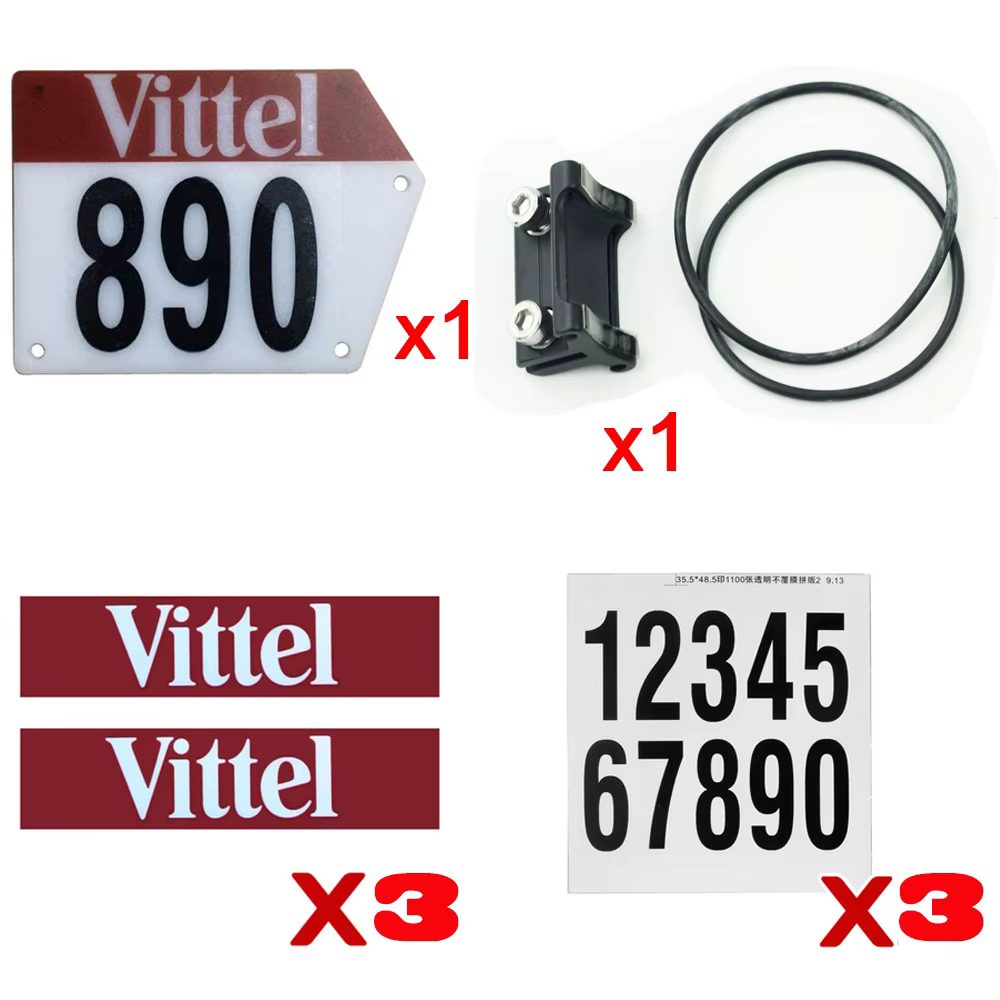 Support de Plaque d'Identification pour Vélo de Course