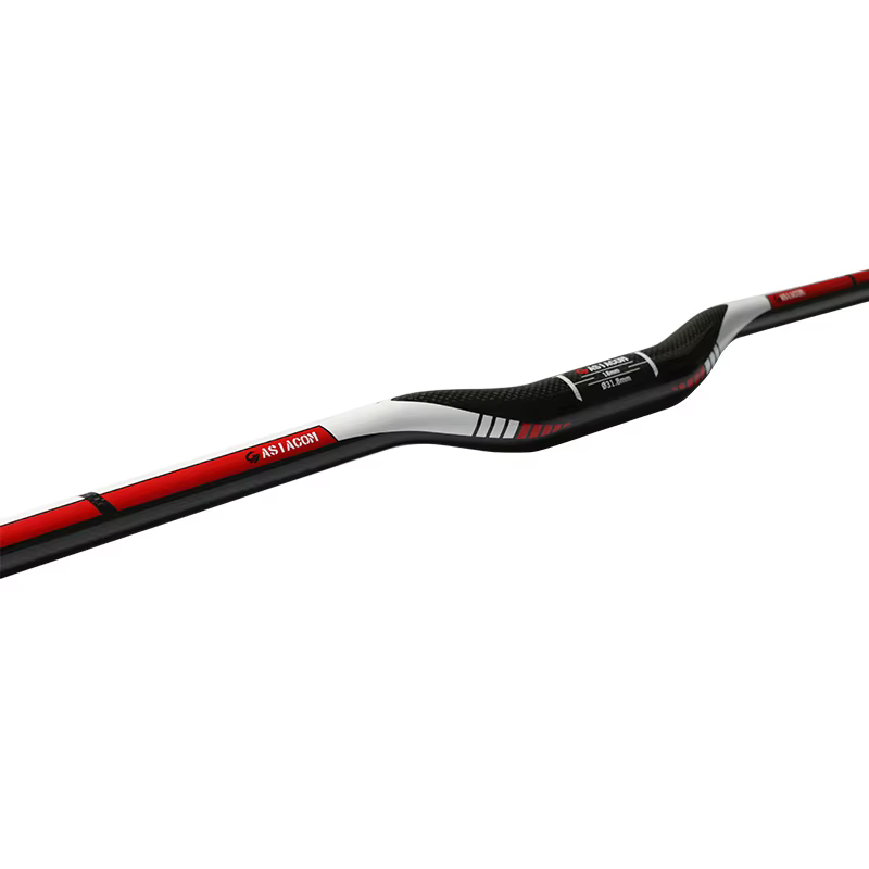 Guidon de vélo de montagne entièrement en fibre de carbone 3K