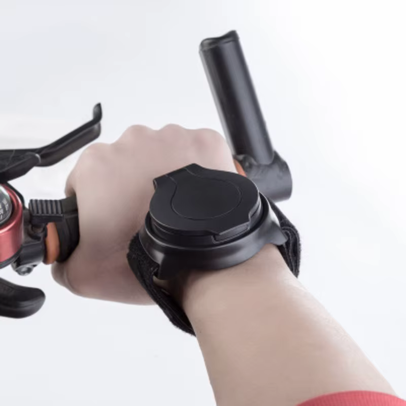 Rétroviseur de vélo rotatif à 360 degrés avec dragonne