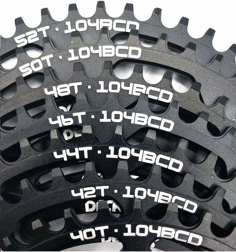 DECKAS rond 104BCD 40/42/44/46/48/50/52 T Getande vélo de montagne Wiel vtt