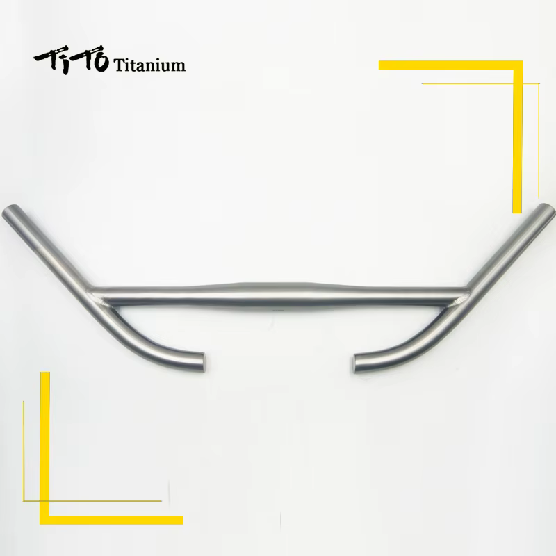 TiTo-Guidon de vélo en titane pour VTT ou vélo de route