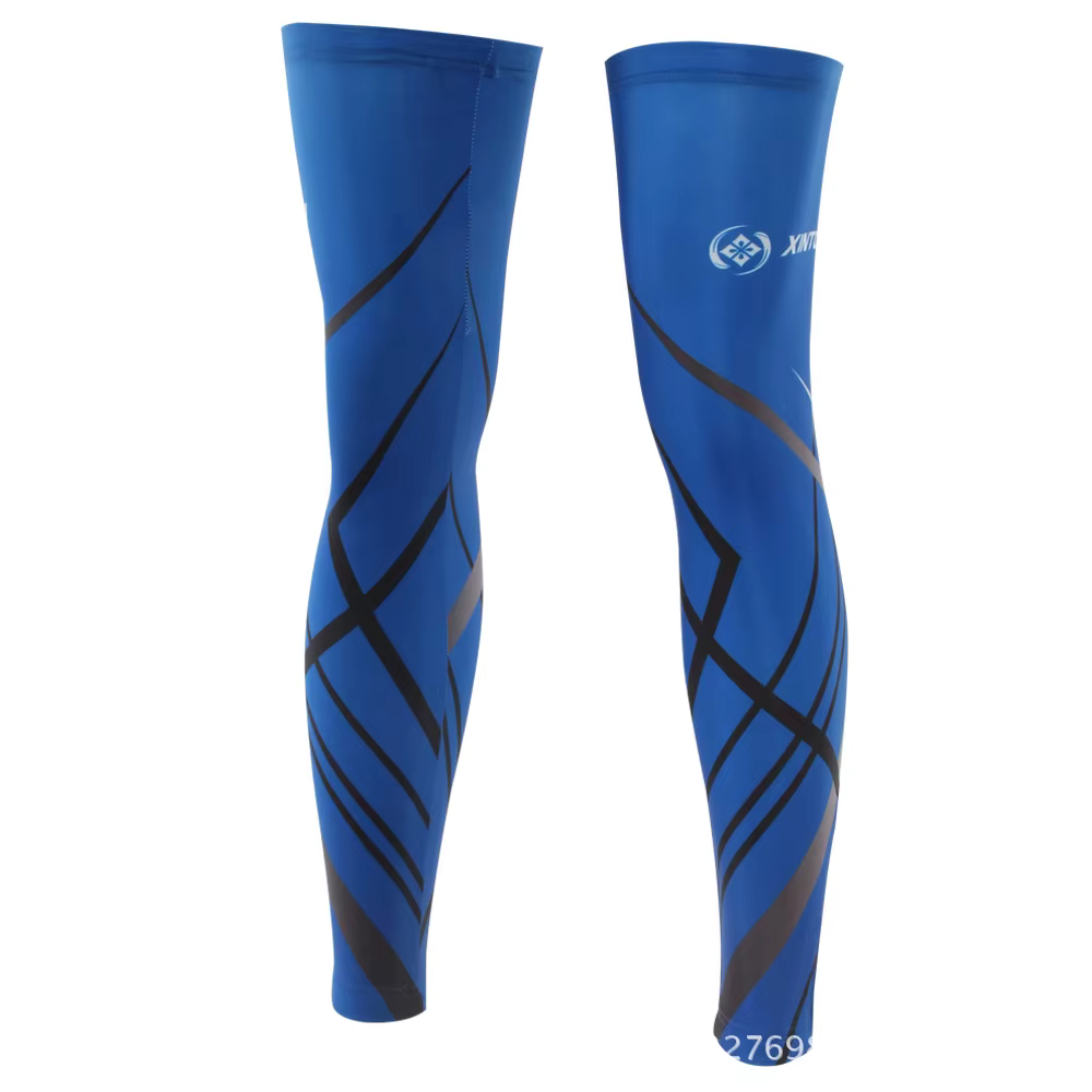 Xintown anti-dérapant jambières cyclisme protéger genou plus chaud Sport de plein air vtt vélo vélo Leggins coupe-vent cyclisme chaussettes