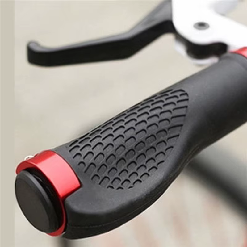 Poignée de guidon de vélo en caoutchouc antidérapante ergonomique VTT pièces de cyclisme poignées