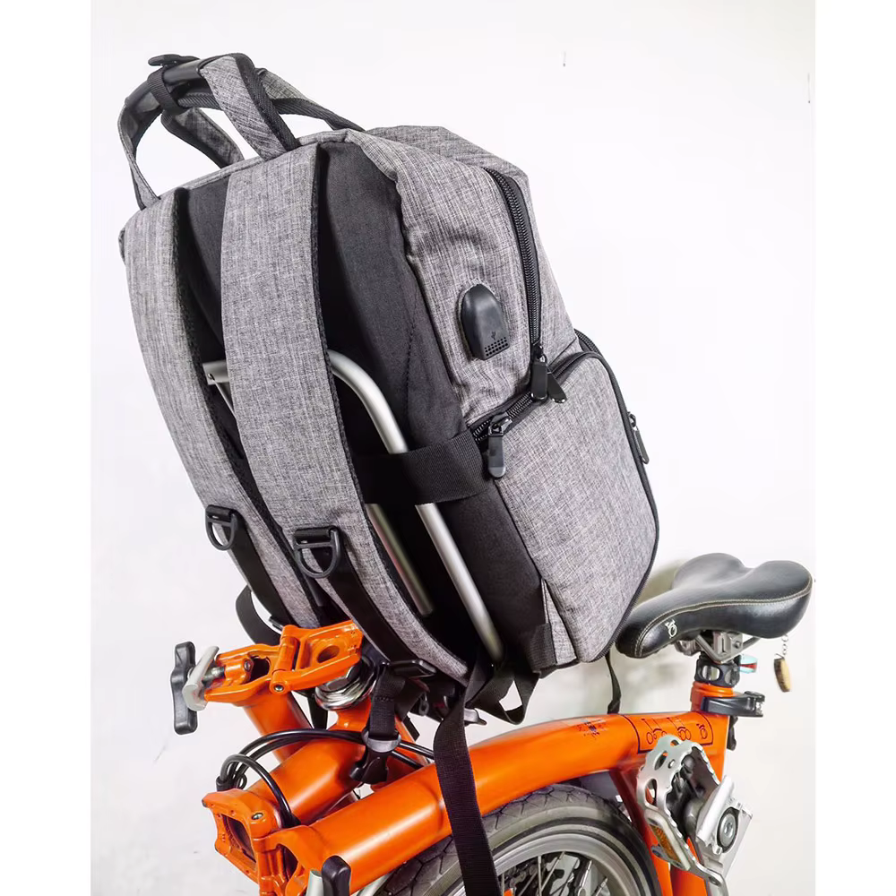 Trigo-Rallonge de cadre de sac à dos S-bag pour vélo Bromsilice
