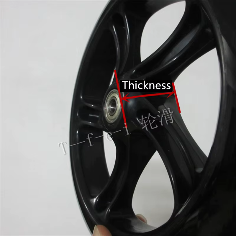 Roue de Scooter avec un bon PU élastique et silencieux