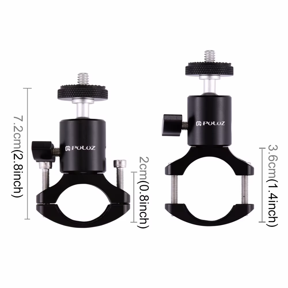 PULUZ – trépied de guidon en aluminium pour vélo