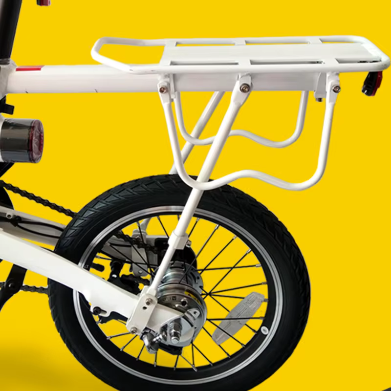 Siège arrière pliable pour vélo électrique