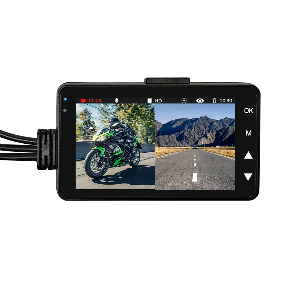 Moto DVR Caméra Moteur Dash Cam avec touristes Avant Arrière Enregistreur Hurbike Cam KY-MT18
