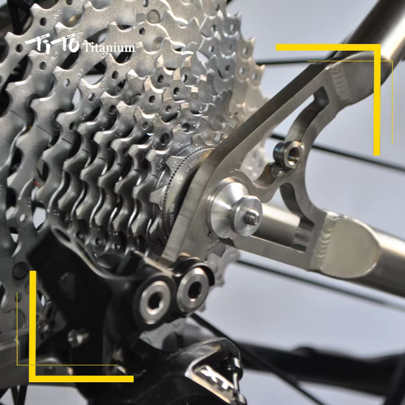 Titanium 1 paire de broches de roue en titane à dégagement rapide pour vélo de route