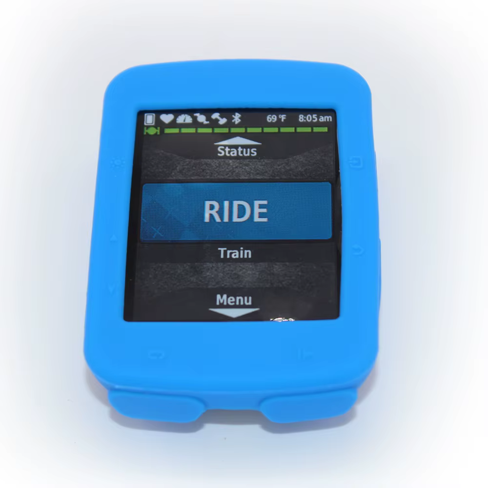 Juste de protection en silicone et caoutchouc pour ordinateur de vélo Garmin Edge 520