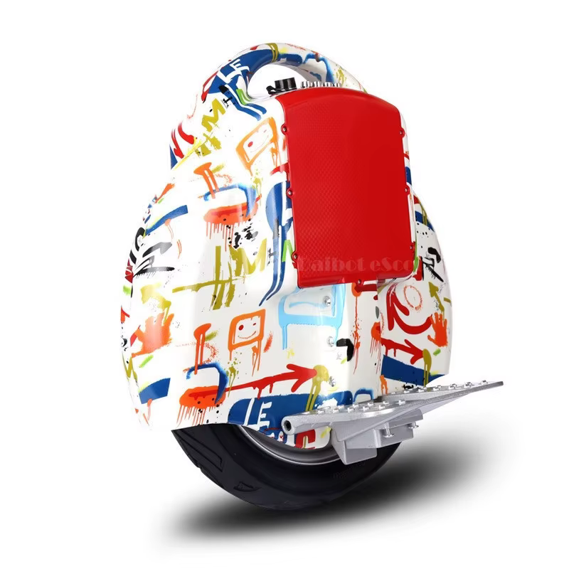 Daibot Scooter électrique Portable une roue auto équilibrage Scooters haut-parleur Bluetooth 14 pouces 350W 60V