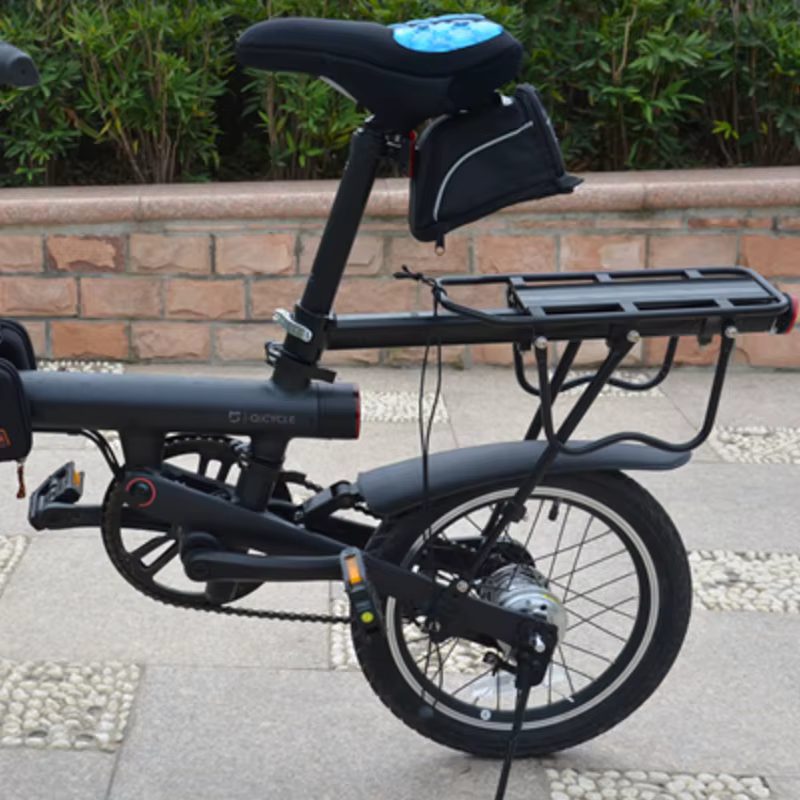 Siège arrière pliable pour vélo électrique