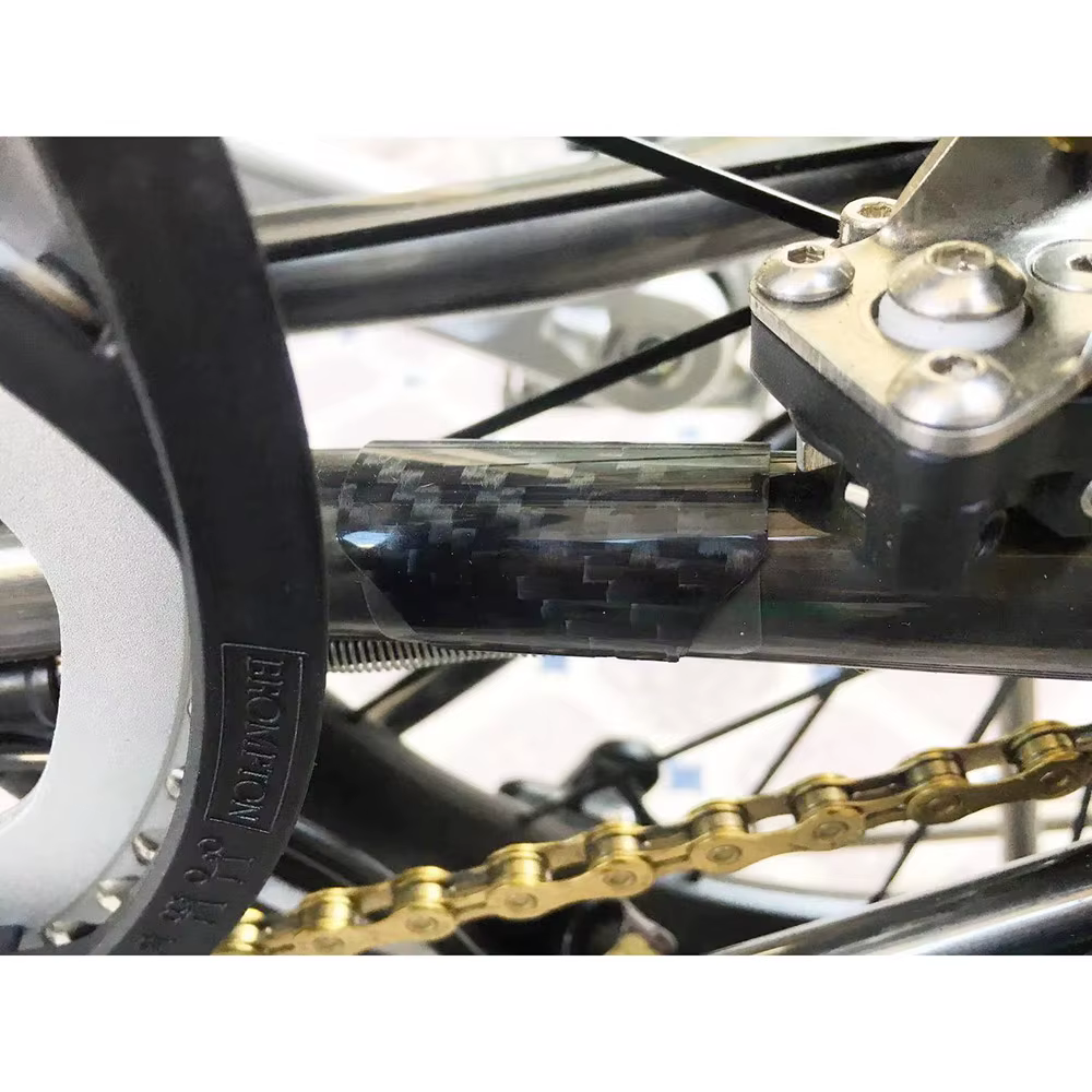 Trigo-Autocollant de protection de cadre triangulaire arrière pour vélo pliant Bromsilice