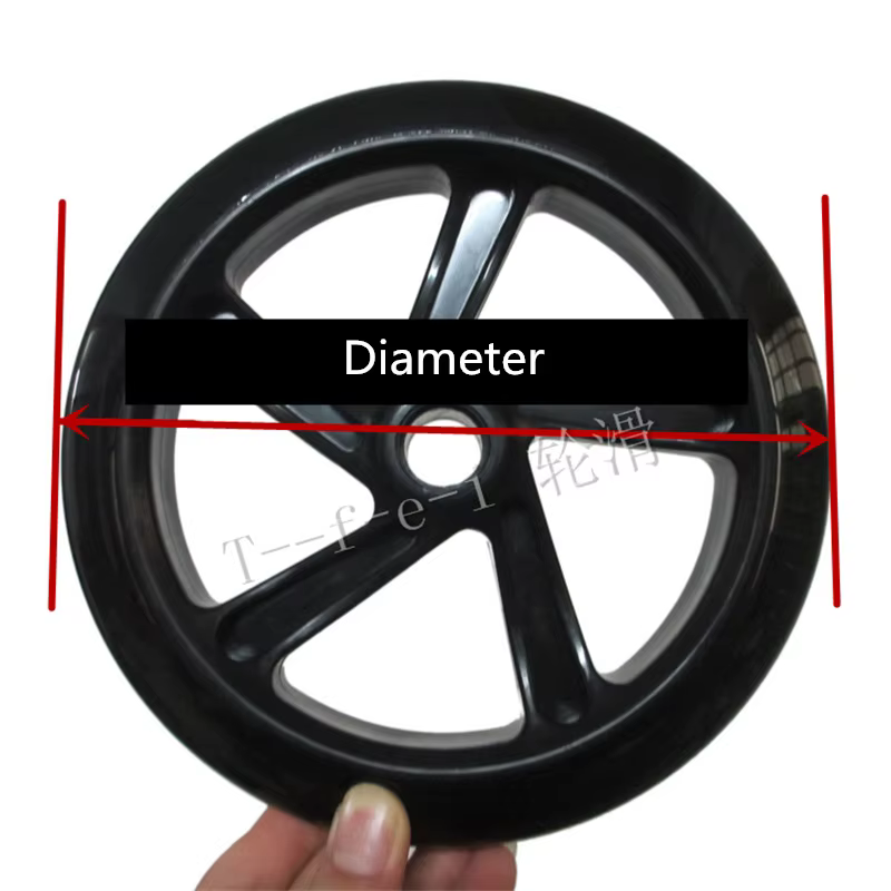 Roue de Scooter avec un bon PU élastique et silencieux