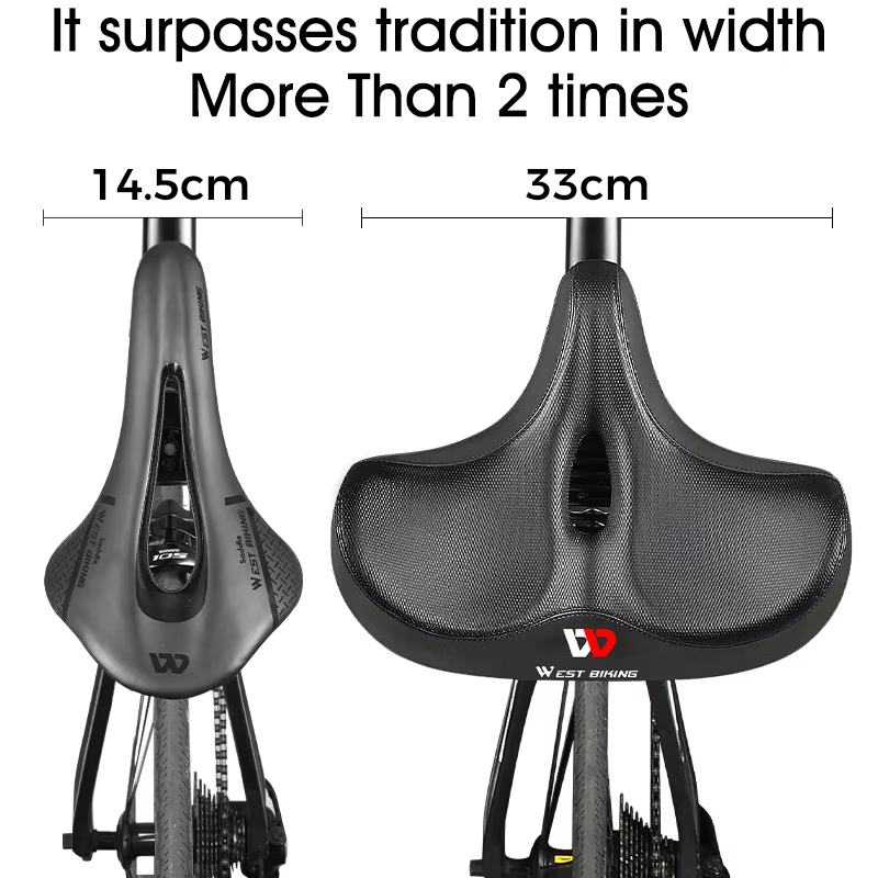 WEST BIKING-Selle ergonomique de vélo
