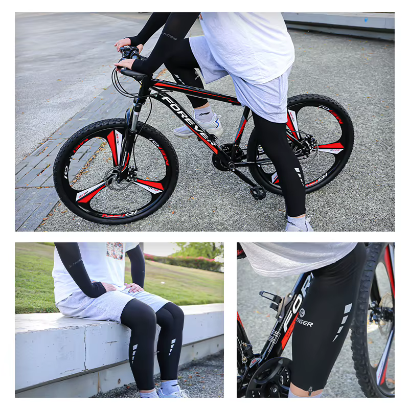X-TIGER Manchon de jambe de vélo