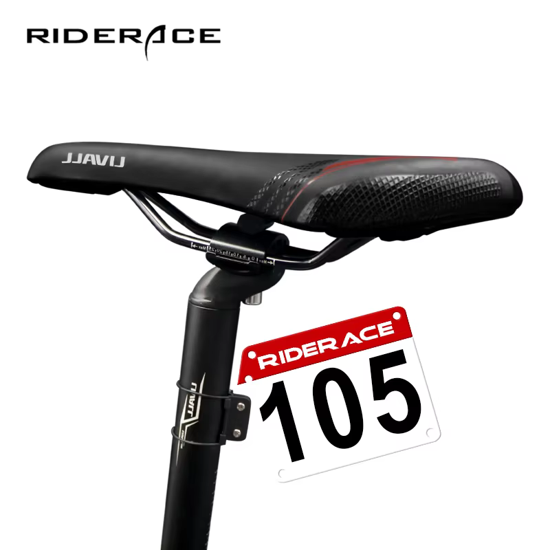 Support de plaque d'immatriculation de course pour vélo de route, Triathlon, vtt, cyclisme, numéro de licence arrière, tige de selle, support de cartes de course