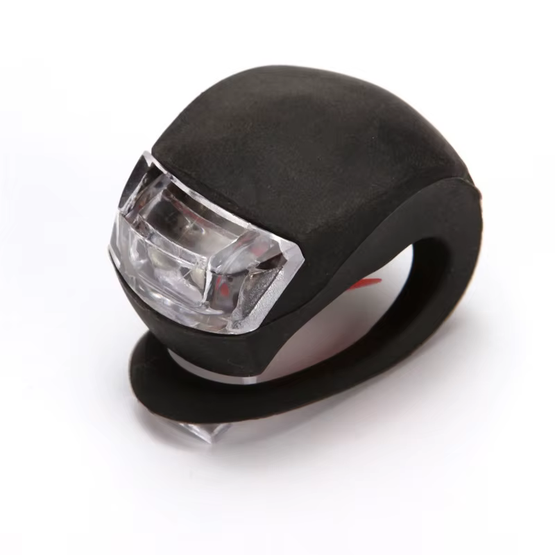 Feu avant de vélo LED en Silicone, étanche, accessoires de vélo, lampe de vélo