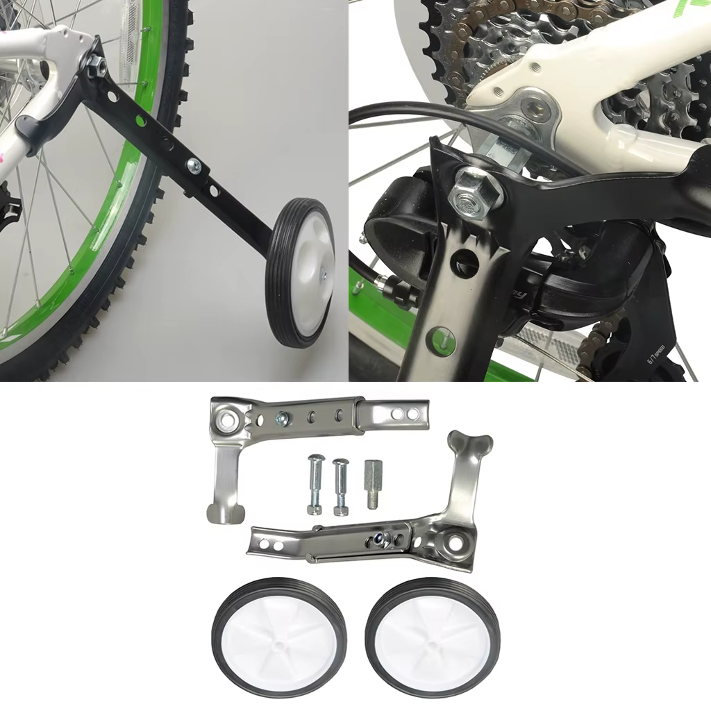 Paire de roues d'entraînement de vélo