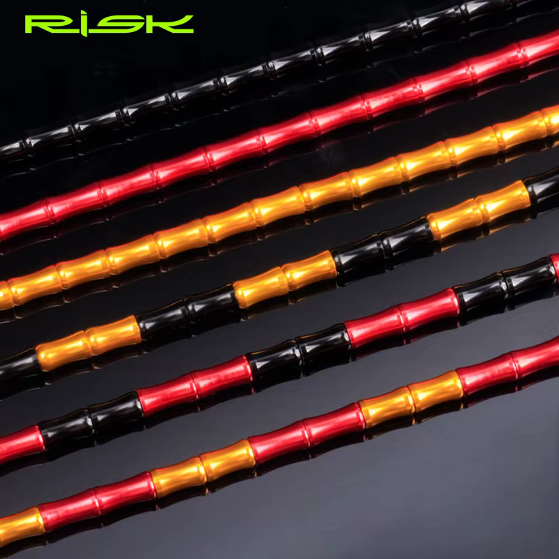 Risque vélo poisson os changement de vitesse frein lien ensemble pour vtt vélo de route compétition Protection complète câble dérailleur ligne fil ensemble