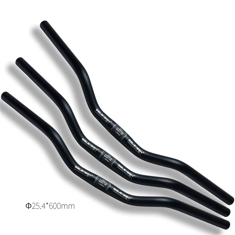 Guidon de vélo rétro en alliage d'aluminium 25.4mm x 600mm