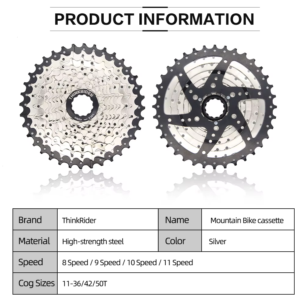 Cassette de vélo de montagne