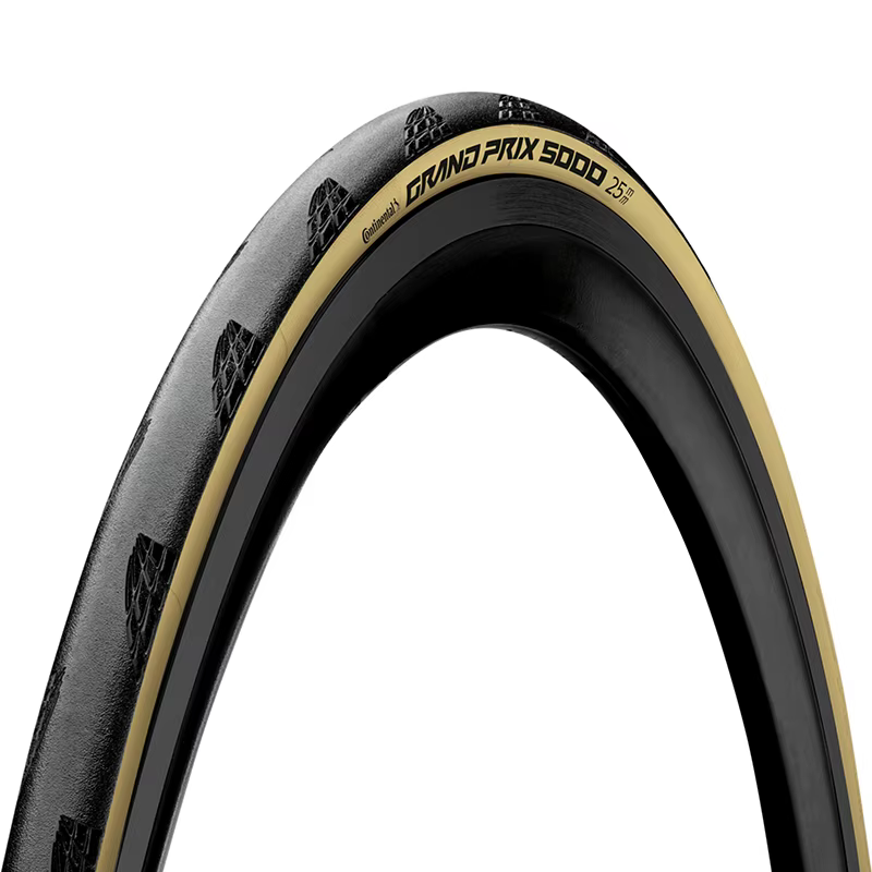 Nouveau Continental GrandPrix 5000/700X25C 28C pneu de vélo de route crème peau mur vélo pliant résistant aux coups de couteau pneu GP5000