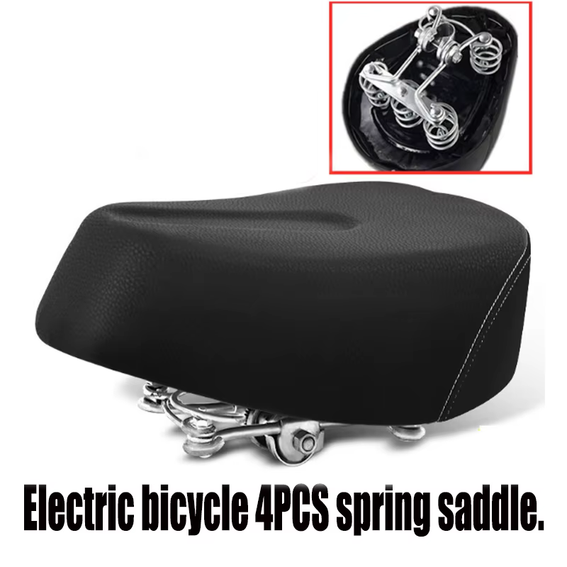 Selle de vélo Spring Balance, VTT, accessoires de vélo électrique, 4 pièces
