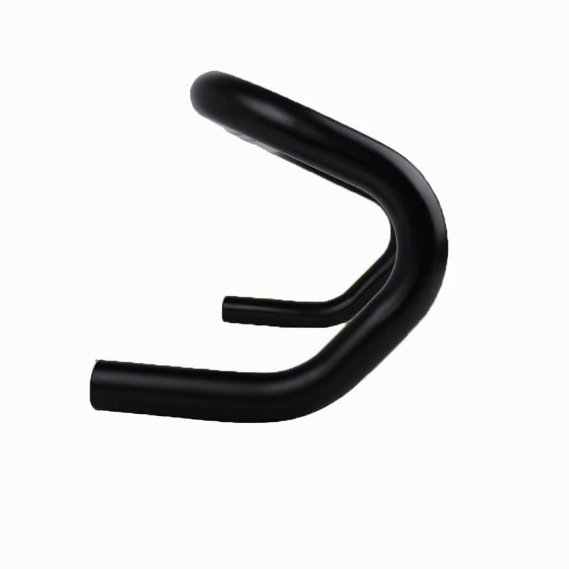 Guidon incurvé pour vélo de route en alliage d'aluminium 25.4x420mm
