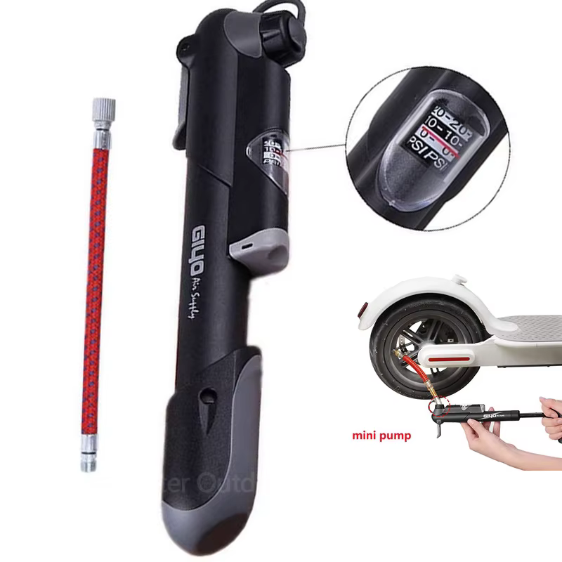 Pompe à Air Portable pour pneus de Scooter électrique