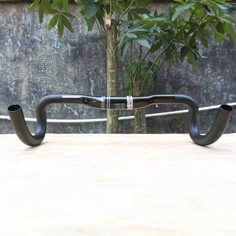 Guidon de vélo de route en aluminium