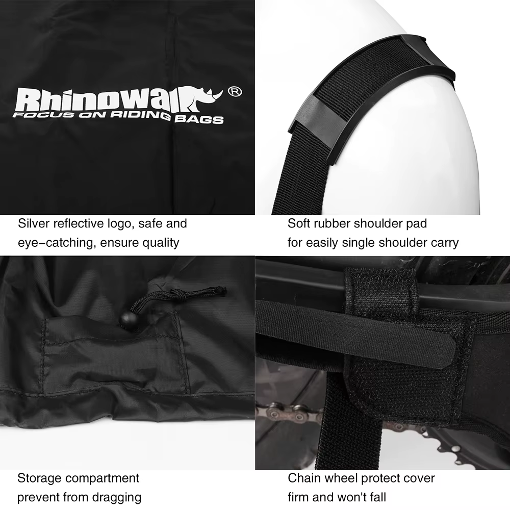 Rhinowalk 2023 VTT sac de transport pour 26-27.5 pouces vélo Portable vtt 700C voyage