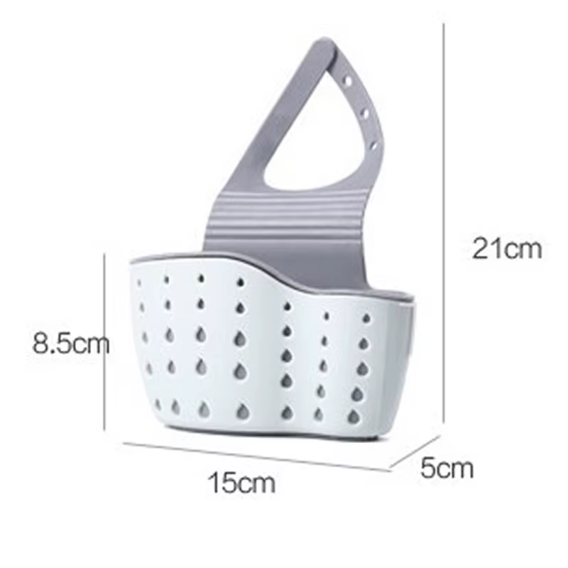Support d'évier de cuisine, panier de vidange suspendu, réglable, éponge à savon, organisateur d'étagère, support de robinet de salle de bains, accessoires de cuisine